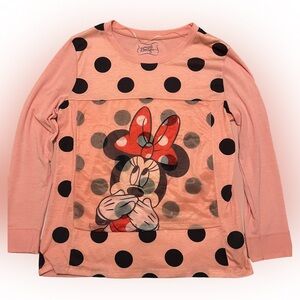 Minnie Mouse Disney Boutique Ladies Top Size XL